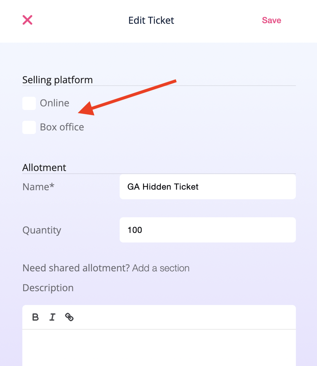 add an access code for a recipient Images High Quality... Access Codes: Implementing password protected tickets on the main ...