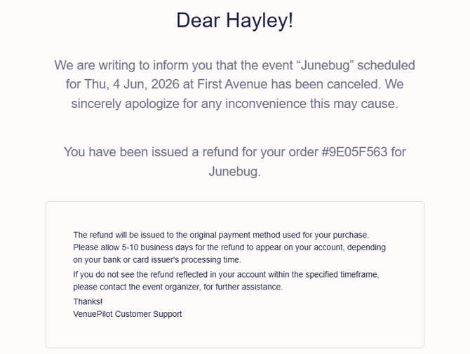 canceled refund