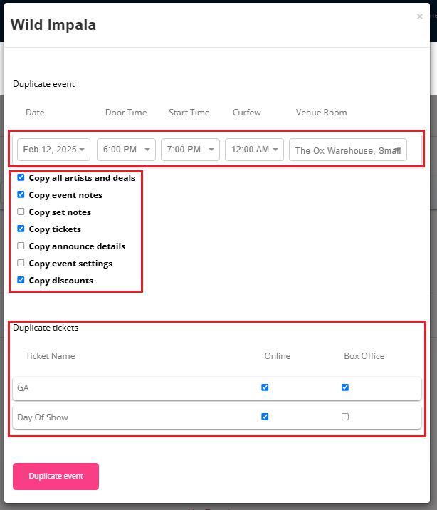 Copy / Duplicate a Recurring Event